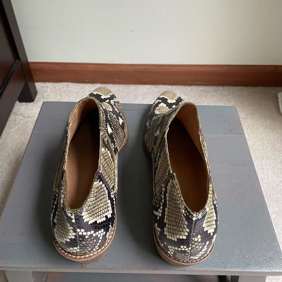 MADEWELL Women Sonia Chelsea Snake Embossed Leather Boots - NEW NWOB - Picture 10 of 13